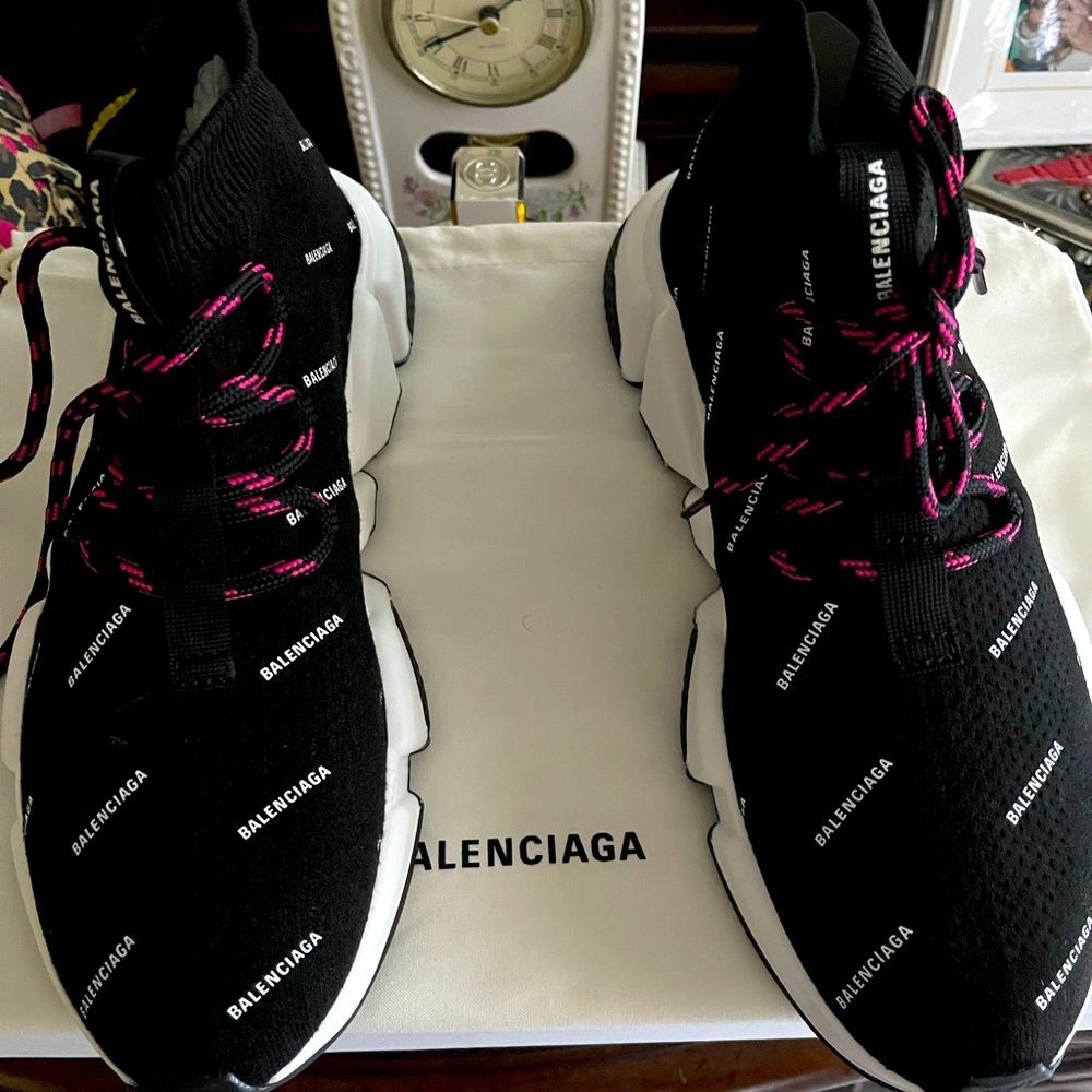 Signature tie up Sneakers by Balenciaga